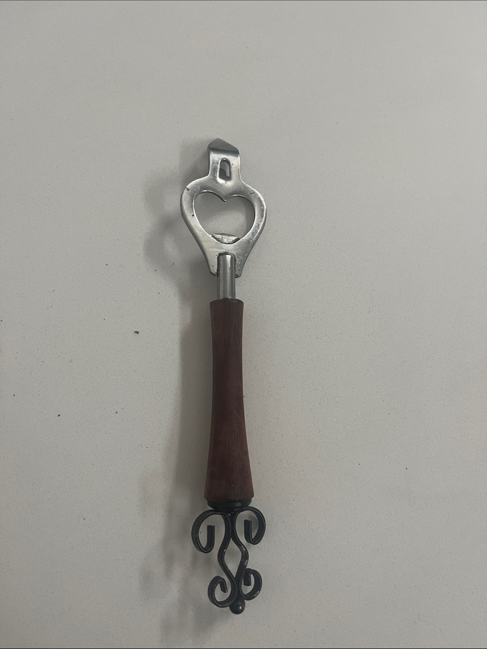 Vintage Stainless Steel Japanese Bottle Opener